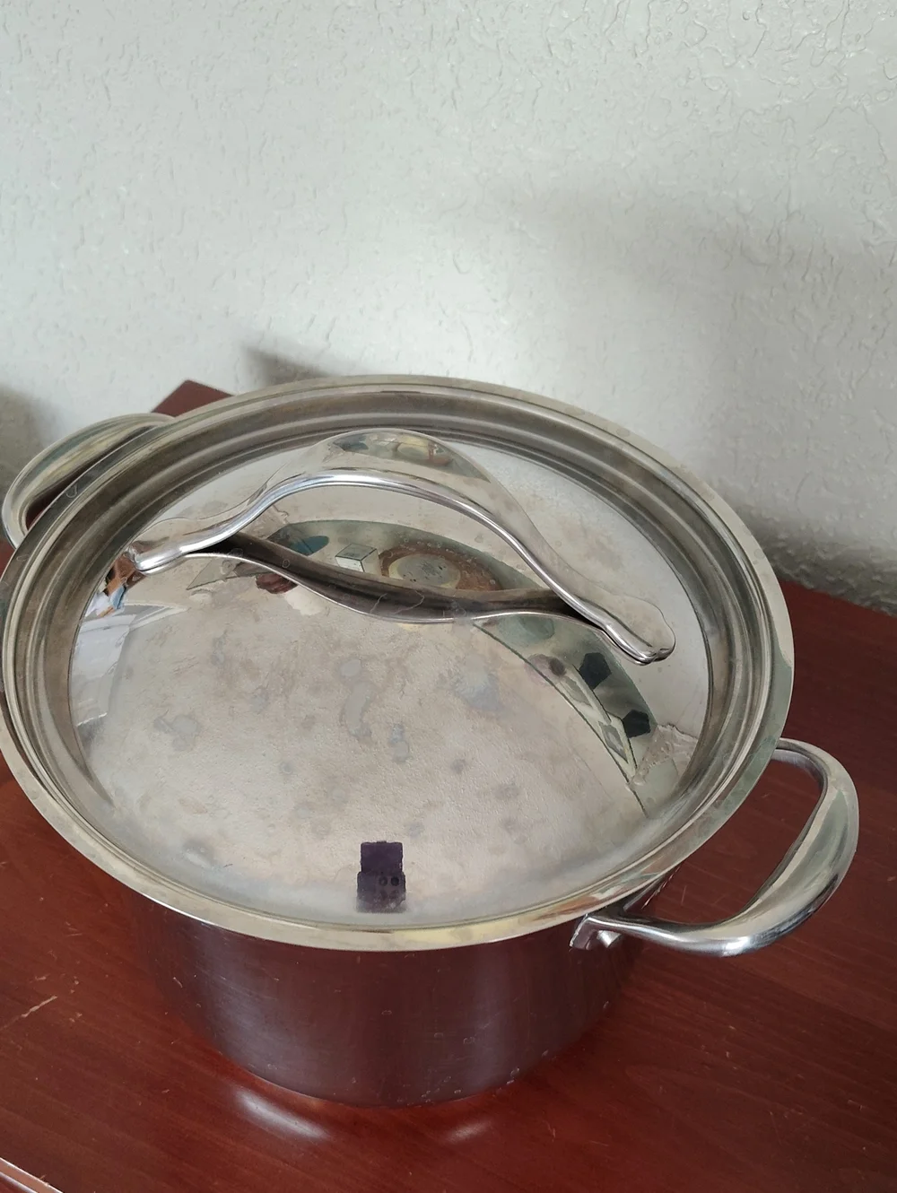 Anolon Stainless Steel Copper Bottom 6.5 Quart Stockpot